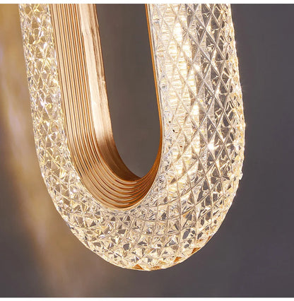 Modern Crystal Butterfly Pendant Light
