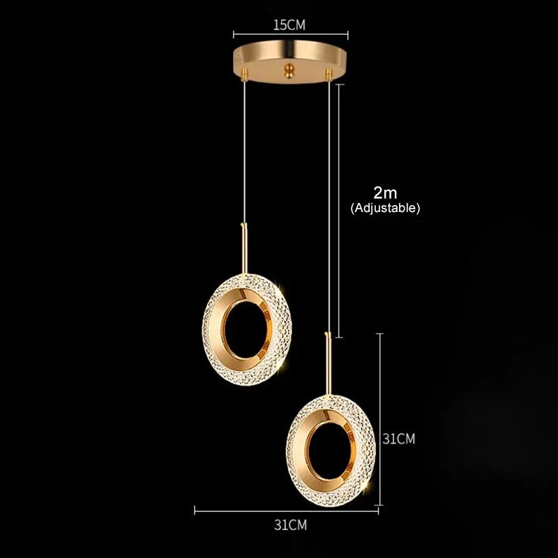 Modern Crystal Butterfly Pendant Light - Decorbites