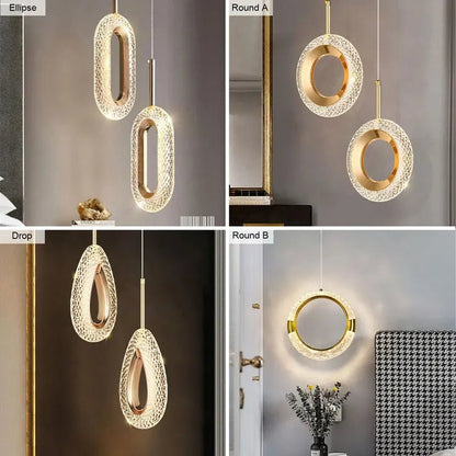Modern Crystal Butterfly Pendant Light - Decorbites