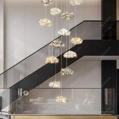 Modern Crystal Multi-Light Pendant Chandelier - Decorbites