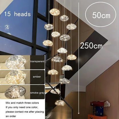 Modern Crystal Multi-Light Pendant Chandelier - Decorbites