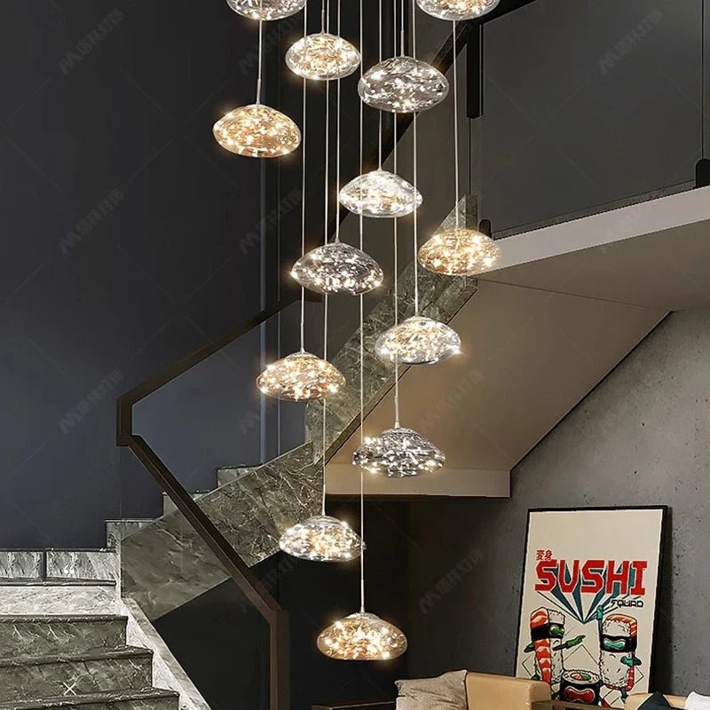 Modern Crystal Multi-Light Pendant Chandelier - Decorbites