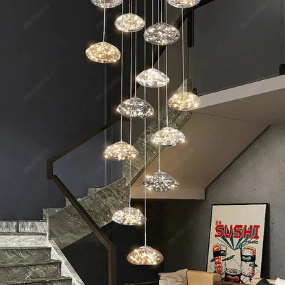 Modern Crystal Multi-Light Pendant Chandelier - Decorbites