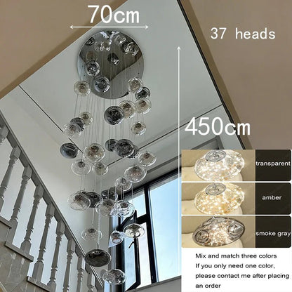 Modern Crystal Multi-Light Pendant Chandelier - Decorbites