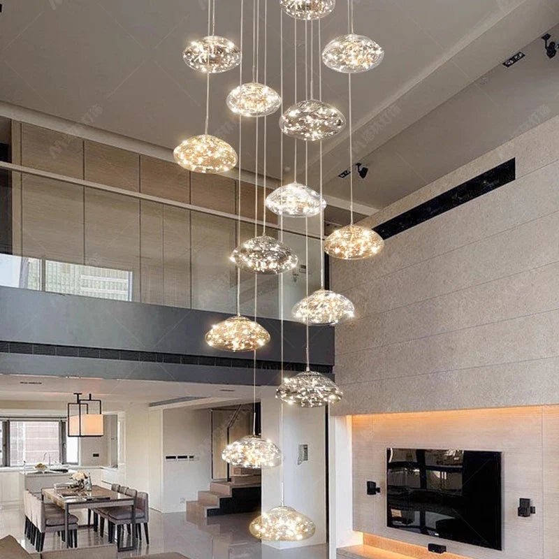 Modern Crystal Multi-Light Pendant Chandelier - Decorbites
