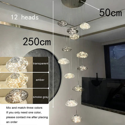 Modern Crystal Multi-Light Pendant Chandelier - Decorbites