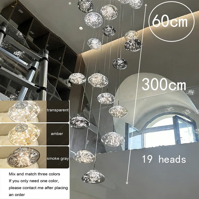 Modern Crystal Multi-Light Pendant Chandelier - Decorbites