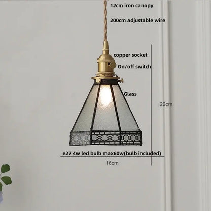 Modern flower white and amber clear glass led pendant light with brass copper socket and black metal trim for dining room decorbites clear glass pendant lights