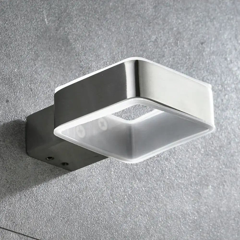 Modern frosted glass soap holder with decorbites black finish wall and sleek metallic frame for bathroom use