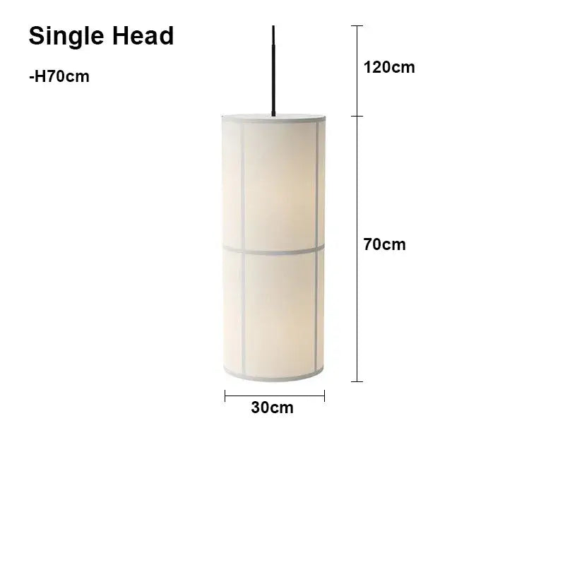 Modern geometric fabric cluster pendant light with off-white shade and black cord for dining room decorbites hashira cluster