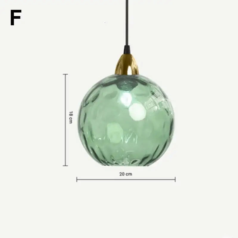 Modern green textured glass ball lustre pendant light with brass fixture ideal for kitchen cluster decorbites pendant lights