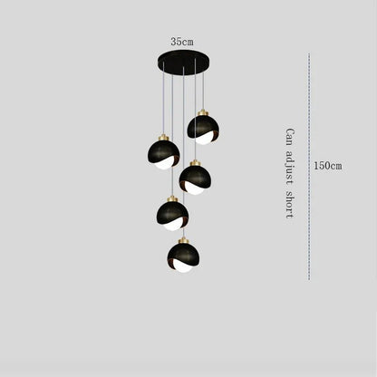 Modern Glass Globe Pendant Light - Decorbites