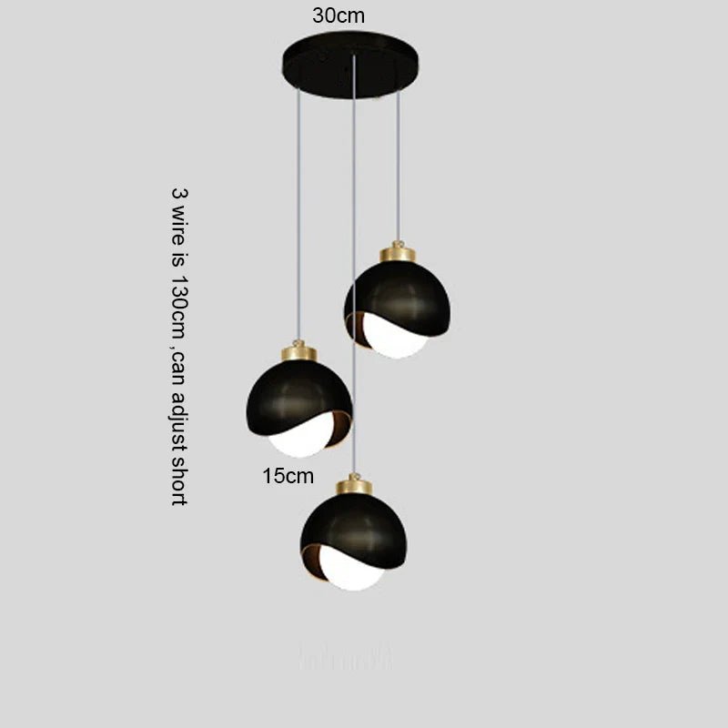 Modern Glass Globe Pendant Light - Decorbites