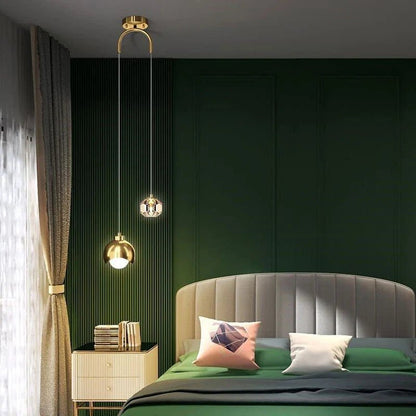 Modern Glass Globe Pendant Light - Decorbites