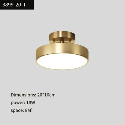 Modern gold black copper led ceiling light with sleek circular design and frosted glass diffuser for living room decorbites black copper