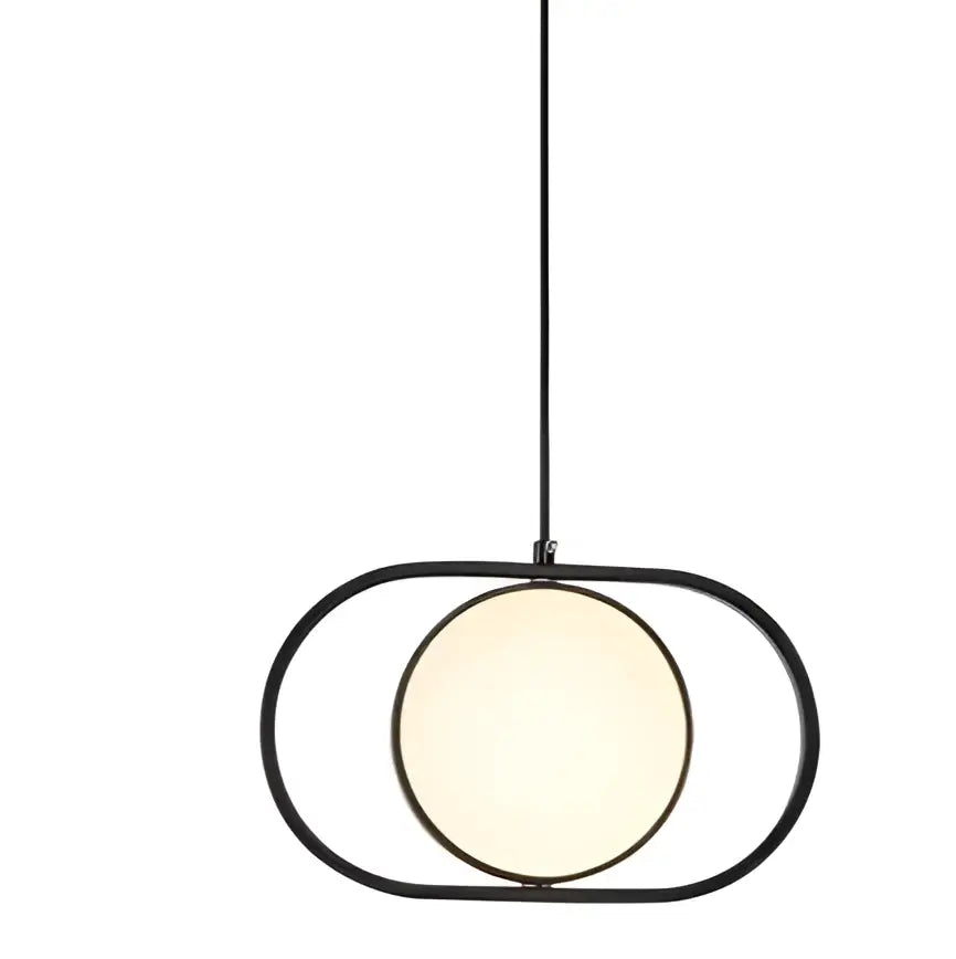 Black metal pendant lights with circular frosted glass shade for modern decorbites gold pendant kitchen lighting