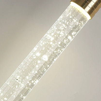 Modern Gold Bubble Crystal Pendant Light - Decorbites