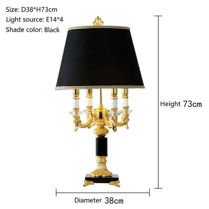 Elegant gold crystal black table lamp with black fabric shade and crystal accents for modern decorbites crystal black decor