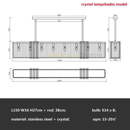 Modern gold crystal led chandelier featuring sleek stainless steel frame with clear crystal accents decorbites crystal led