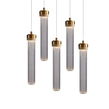 Modern Gold Glass Pendant Light - Decorbites