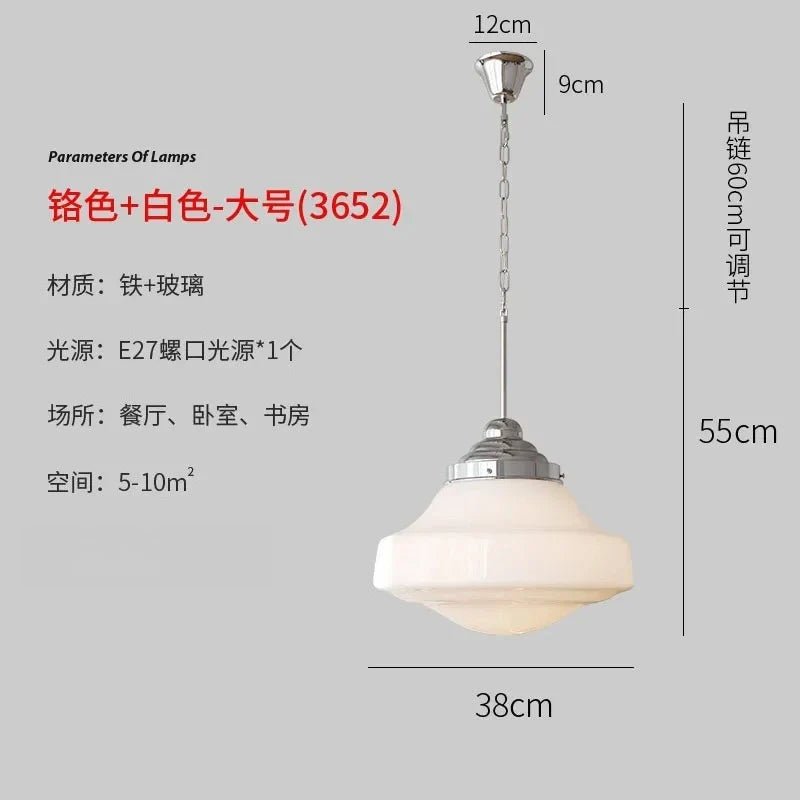 Modern Gold Glass Pendant Light - Decorbites