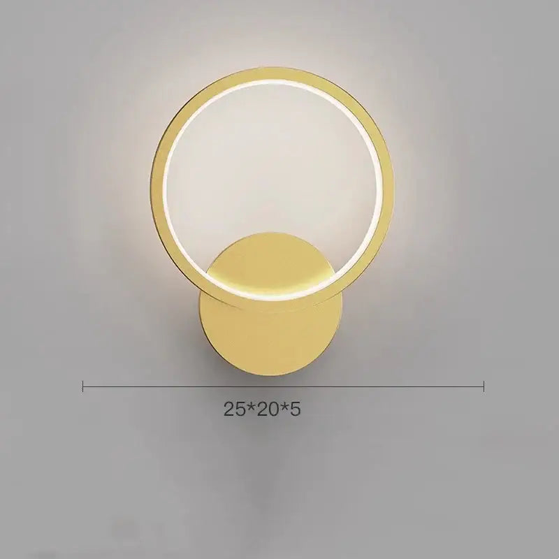 Modern gold-toned crystal wall lamp with sleek minimalist design and integrated led lighting for bedroom decorbites crystal wall sconce