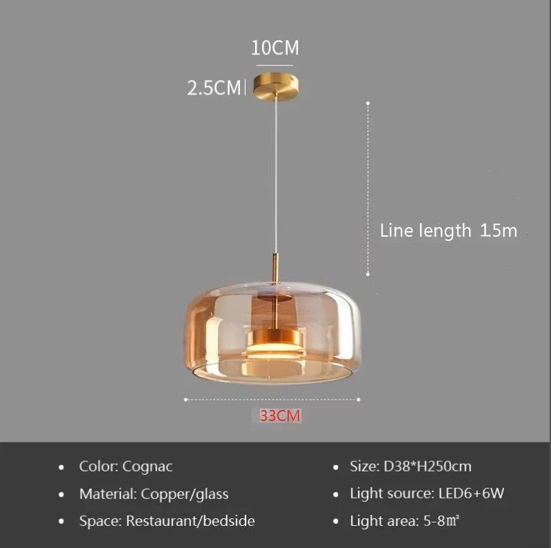 Modern Gray Glass Pendant Light With Plated Finish - Decorbites