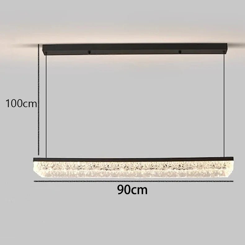 Modern Iron and Acrylic Dimmable Pendant Light - Decorbites
