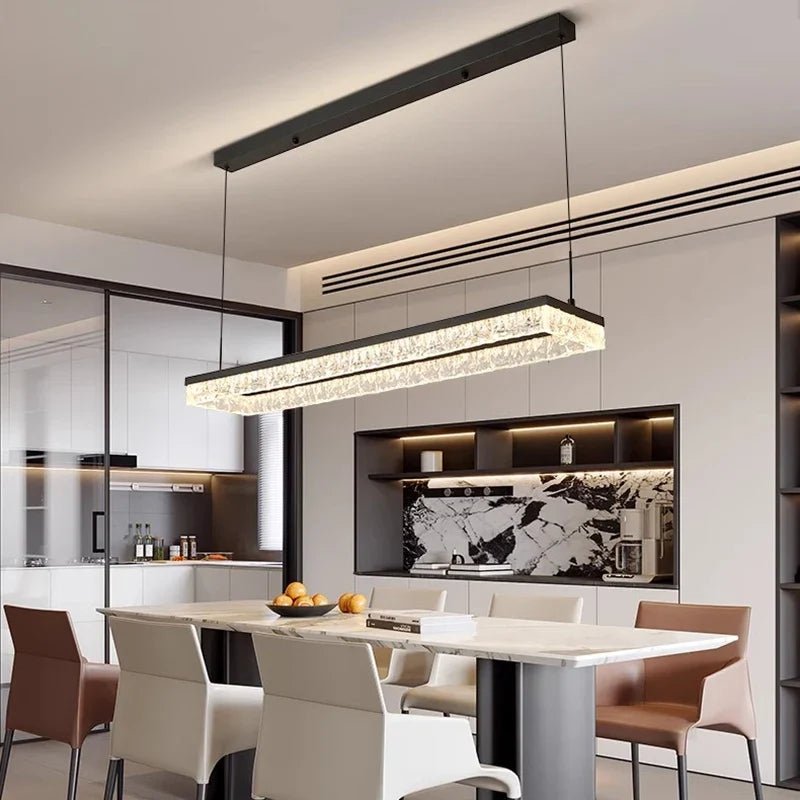 Modern Iron and Acrylic Dimmable Pendant Light - Decorbites