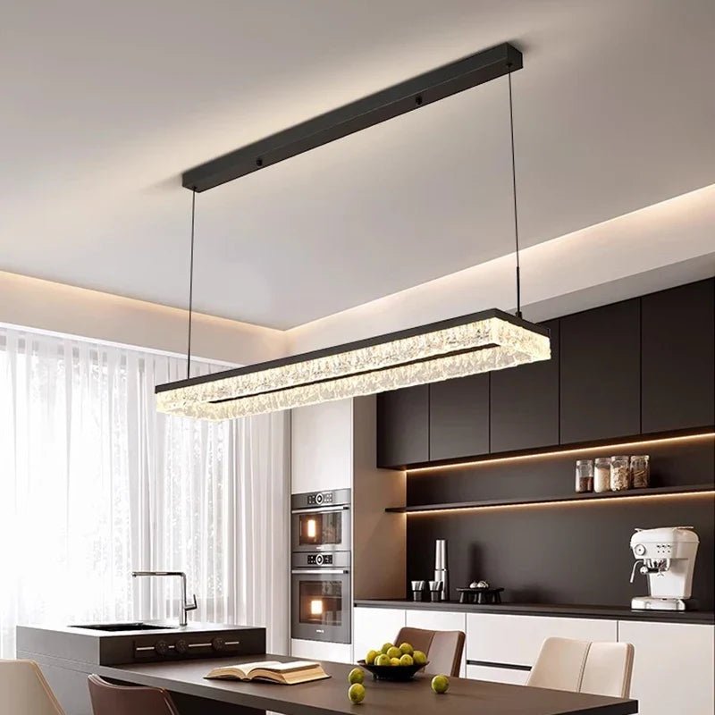 Modern Iron and Acrylic Dimmable Pendant Light - Decorbites