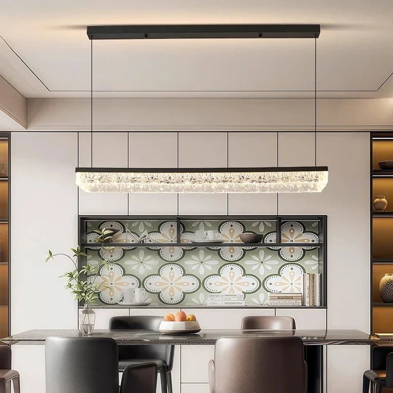 Modern Iron and Acrylic Dimmable Pendant Light - Decorbites
