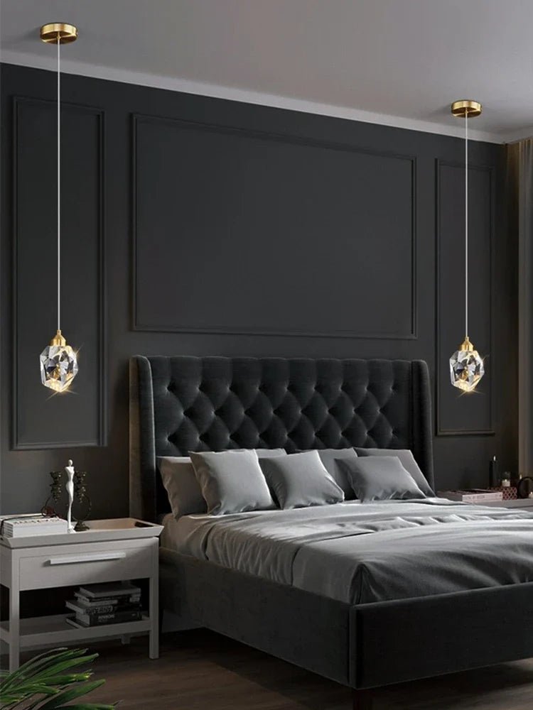 Modern K9 Crystal Linear Pendant Light - Decorbites
