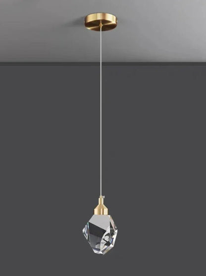 Modern K9 Crystal Linear Pendant Light - Decorbites