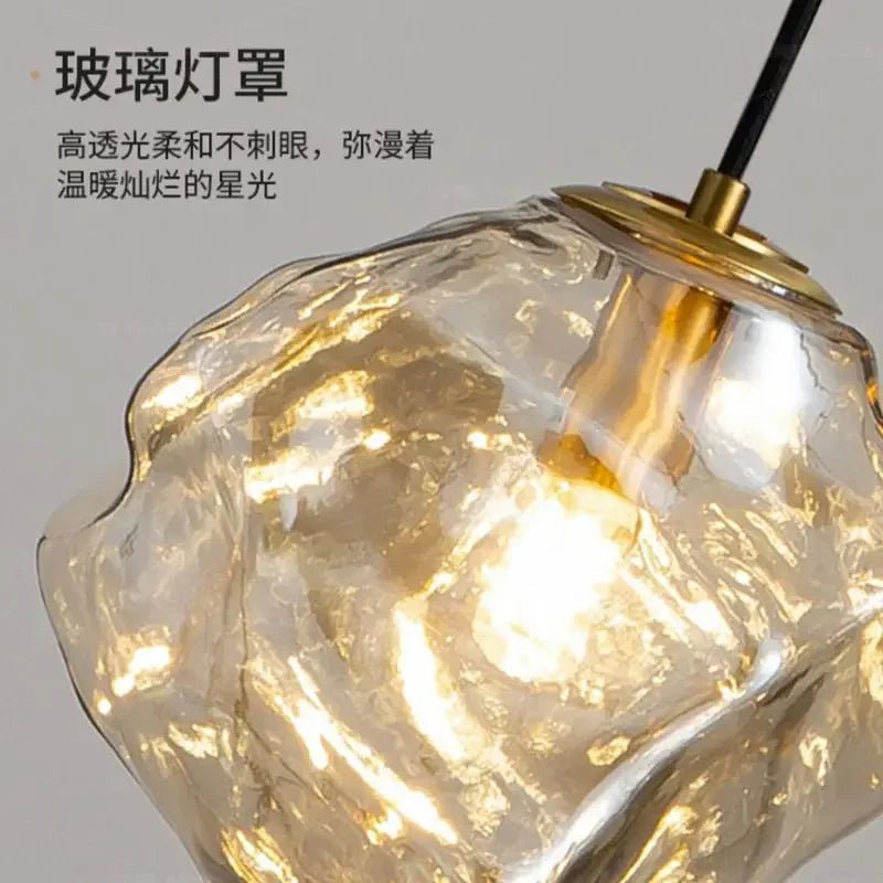 Modern Lava Sculptural FRP Pendant Light - Decorbites
