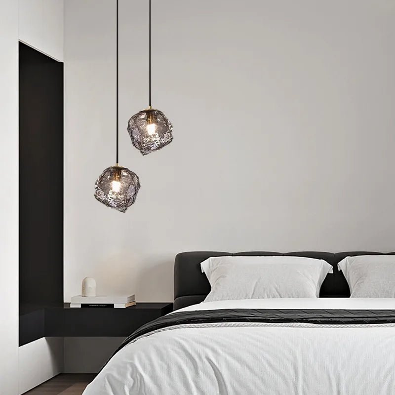 Modern Lava Sculptural FRP Pendant Light - Decorbites