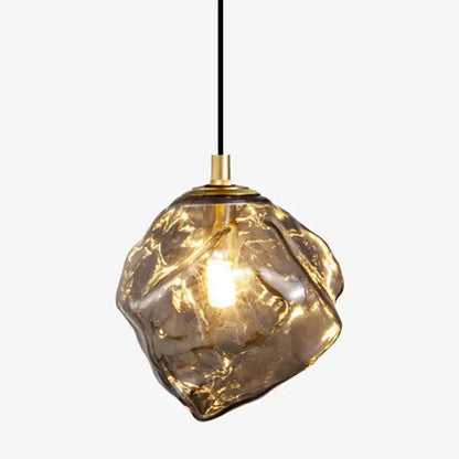 Modern Lava Sculptural FRP Pendant Light - Decorbites