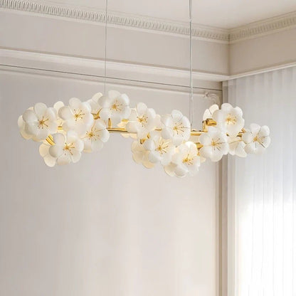 Modern Linear Metal Pendant Light for Kitchen Island - Decorbites