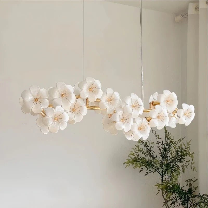 Modern Linear Metal Pendant Light for Kitchen Island - Decorbites