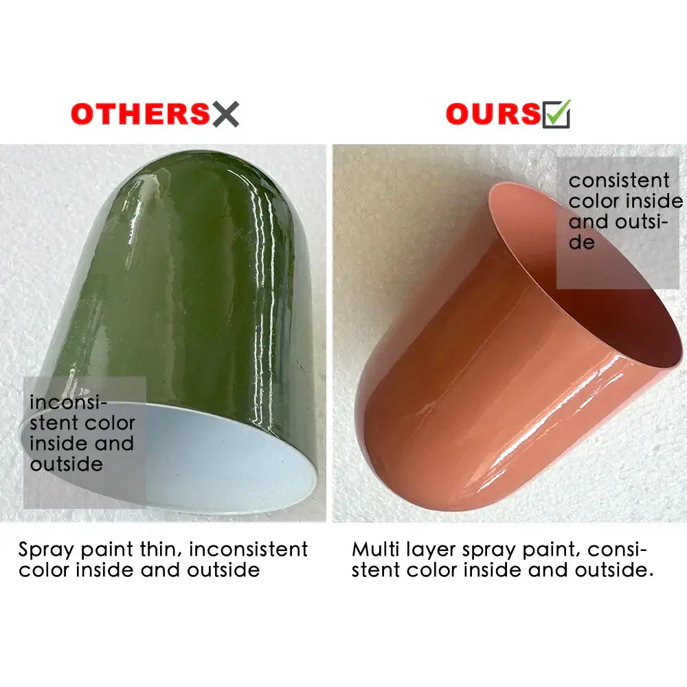 Modern matte adjustable gu10 led wall sconce in terracotta with smooth glossy cylindrical container and multi-layer finish