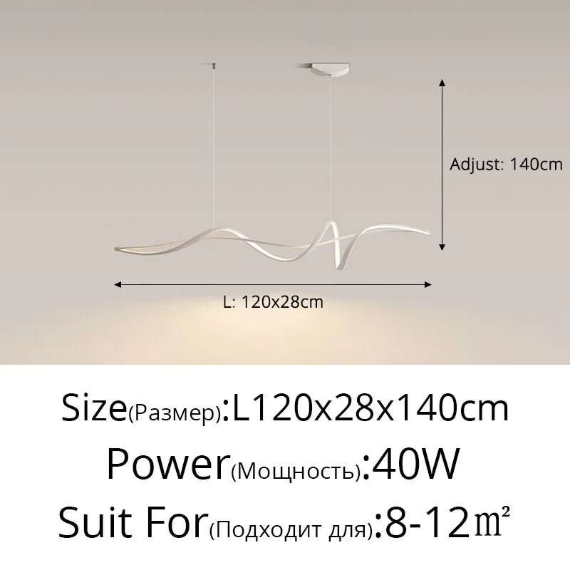 Modern Minimalist Aluminum LED Pendant Light - Decorbites