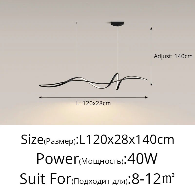 Modern Minimalist Aluminum LED Pendant Light - Decorbites