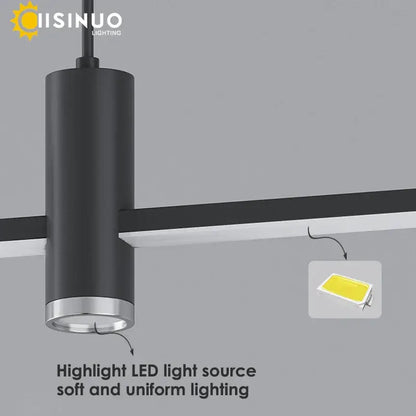 Modern minimalist black and gold adjustable led pendant light with silver metallic base decorbites adjustable led spotlight