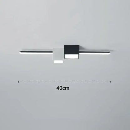 Modern minimalist black and white decorbites led ceiling light fixture with sleek minimalist design for bedroom lighting