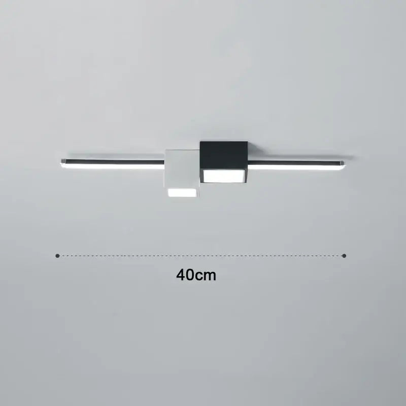 Modern minimalist black and white decorbites led ceiling light with sleek minimalist design for bedroom use