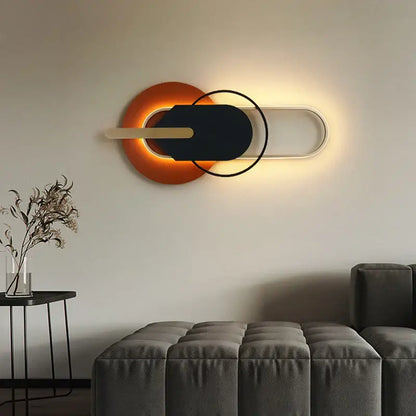 A modern minimalist black and white led wall lamp with a sleek curved silicone shade for bedroom or living room decorbites led wall