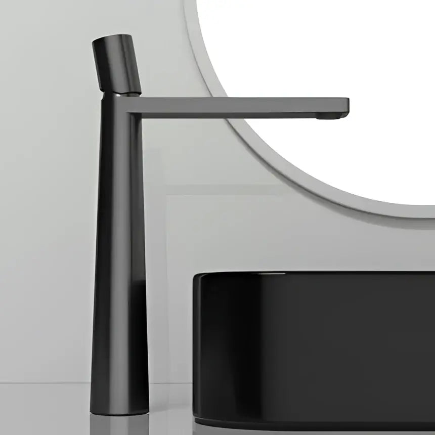 Black matte basin faucet with sleek minimalist design for bathroom mixer tap decorbites brushed gold style alternative