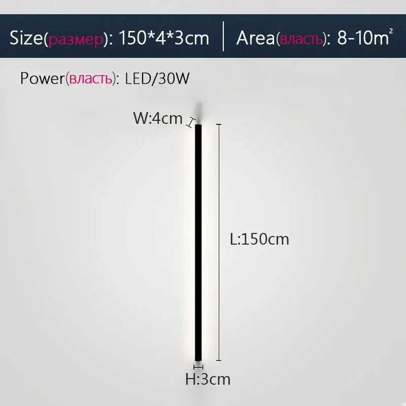 A sleek modern elegant black led wall lamp with slim profile and minimalist design for bedroom decorbites elegant black