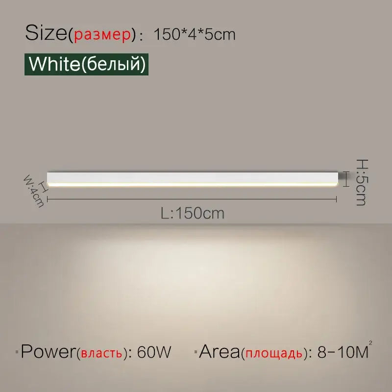 A sleek modern white decorbites led ceiling light with slim profile and uniform illumination for living room decor