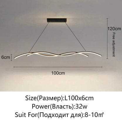 Modern Minimalist White Aluminum LED Pendant Light - Decorbites
