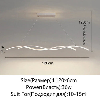 Modern Minimalist White Aluminum LED Pendant Light - Decorbites
